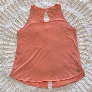 Pink Reebok tank top